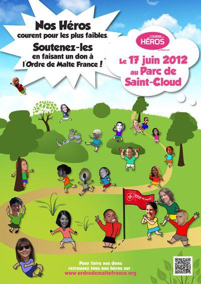 Affiche course heros V3
