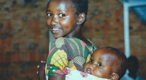 Enfants réfugiés au Rwanda. Photo: Malteser
