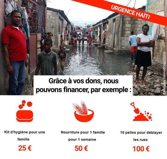 appel a don haiti FB