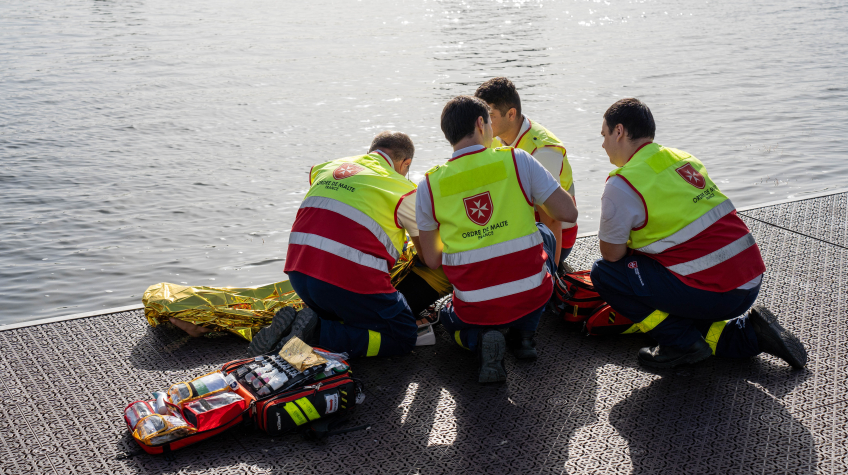 L'Ordre de Malte France forme aux gestes qui sauvent
