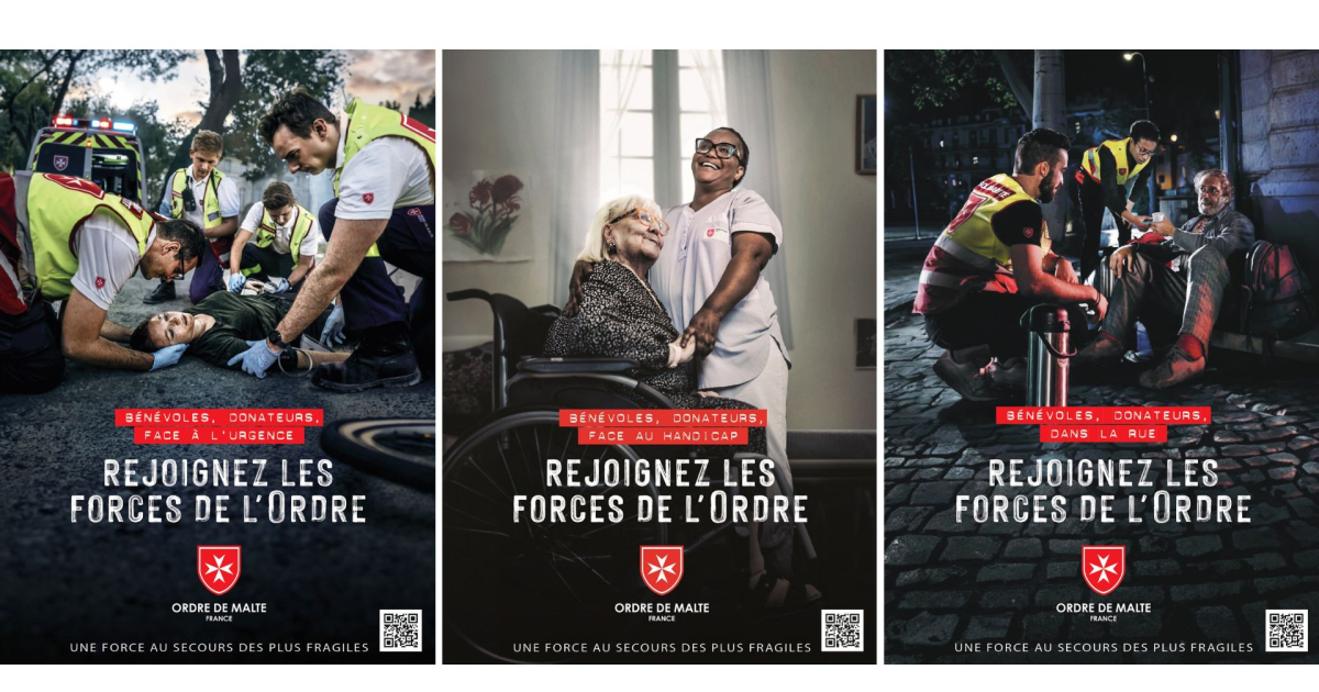 L’Ordre de Malte France lance une nouvelle campagne de communication